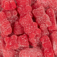 Sugared Gummy Bears 14oz Bag Red