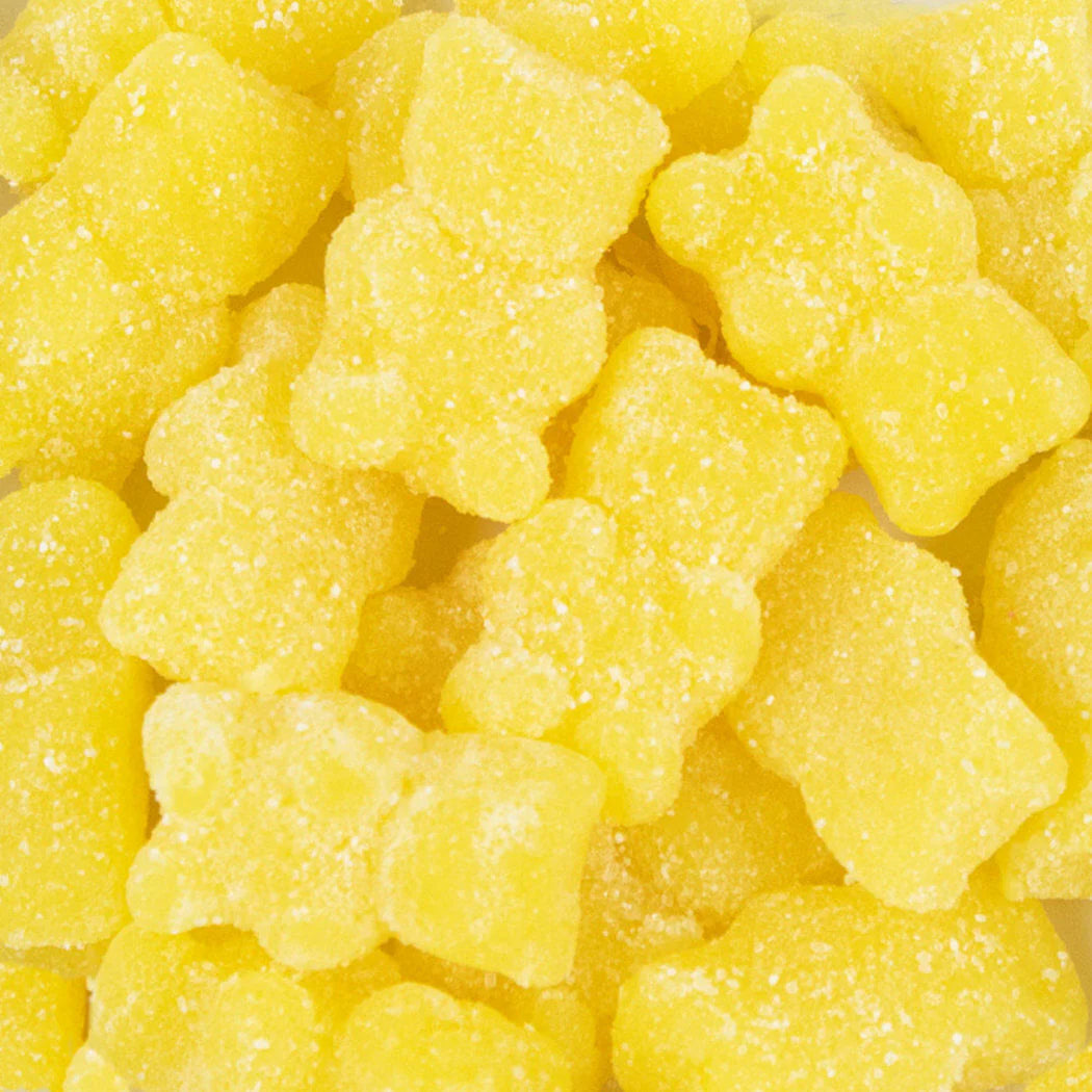Sugared Gummy Bears 14oz Bag Yellow