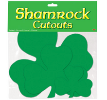 Packaged Shamrock Cutouts 9ct