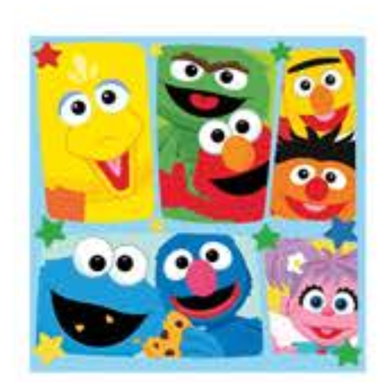Sesame Street Beverage Napkins 16ct