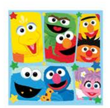 Sesame Street Beverage Napkins 16ct