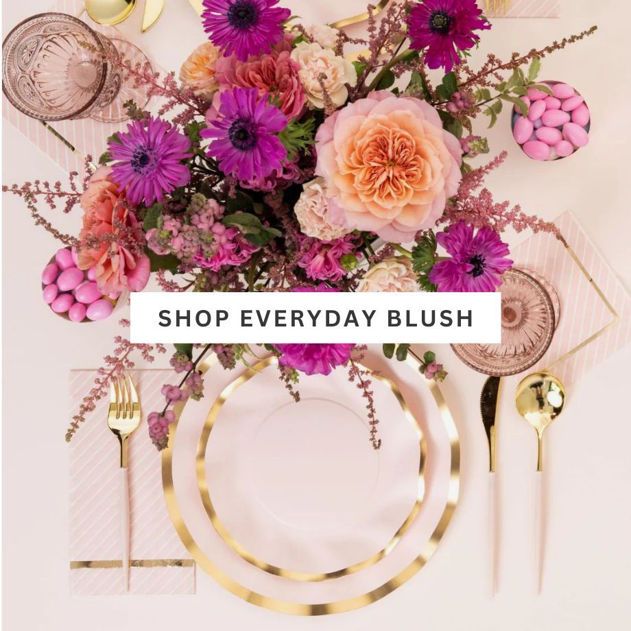 Shop Everyday Blush Partyware