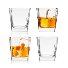 Square Rocks Cocktail Glasses 4ct