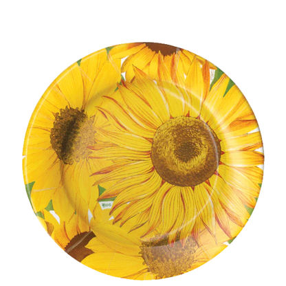 Sunflowers 8in Dessert Plates 8ct