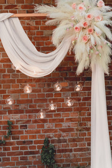 Pampas Grass Artificial Light Cream