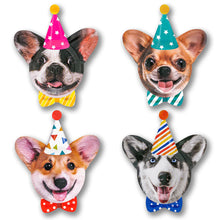 Party Dog Shaped Plates 8ct