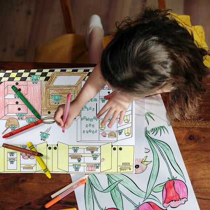 Passover Coloring Placemat Kit