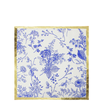 Timeless Foil Cocktail Napkins 20ct