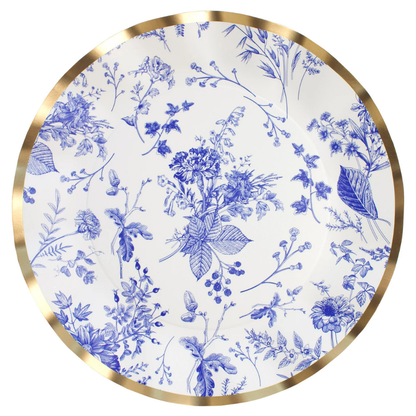 Timeless Wavy Foil 10in Dinner Plates 8ct