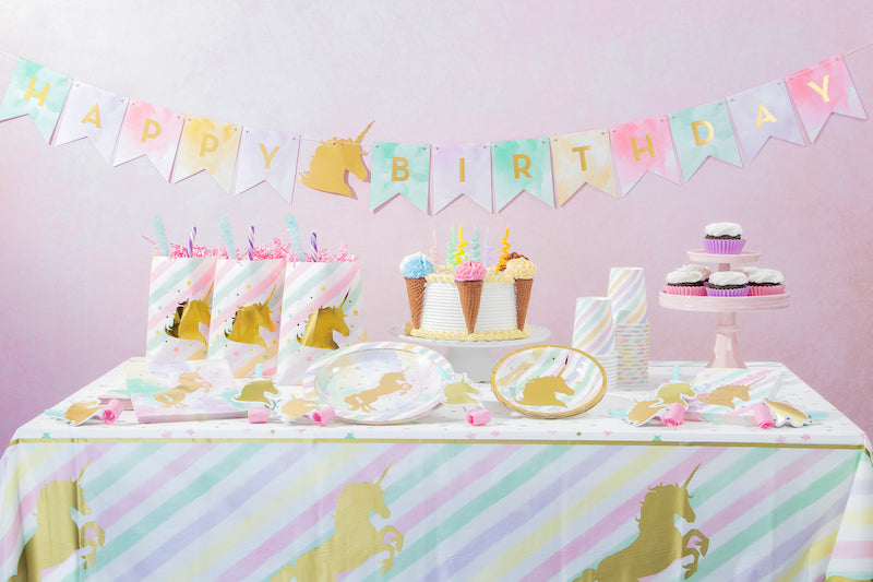 Unicorn Sparkle Table Cover