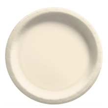 Vanilla Creme 9in Paper Plates 20ct