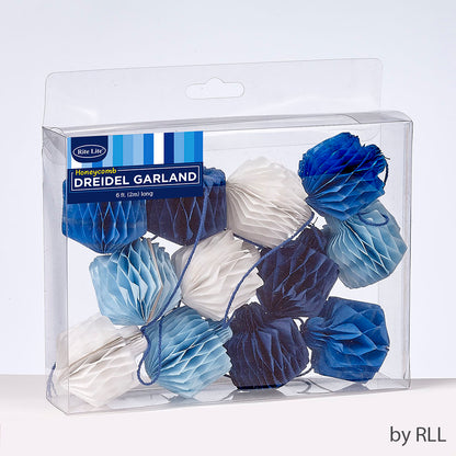 Honeycomb Dreidel Garland