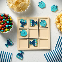 Chanukah Wood Tic Tac Toe Game