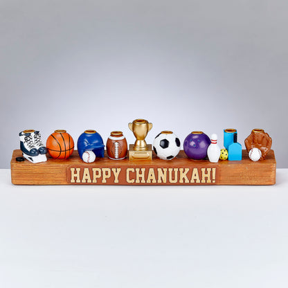 Sports Menorah