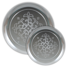 Sovereign Clear Plastic Etched Plates