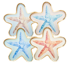 La Mer 8in Shaped Salad/Dessert Plates 8ct