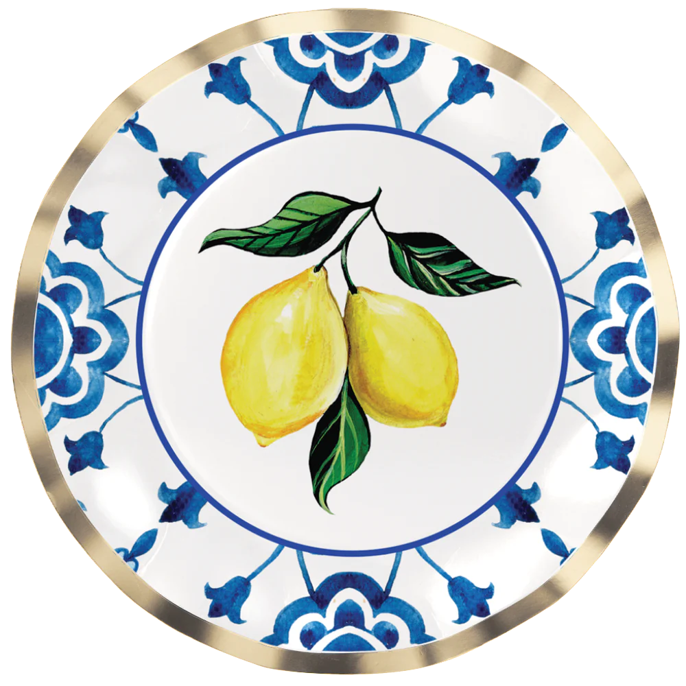 Capri Coast 10.5in Dinner Plates 8ct
