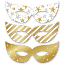 NYE Paper Masks, 6pk