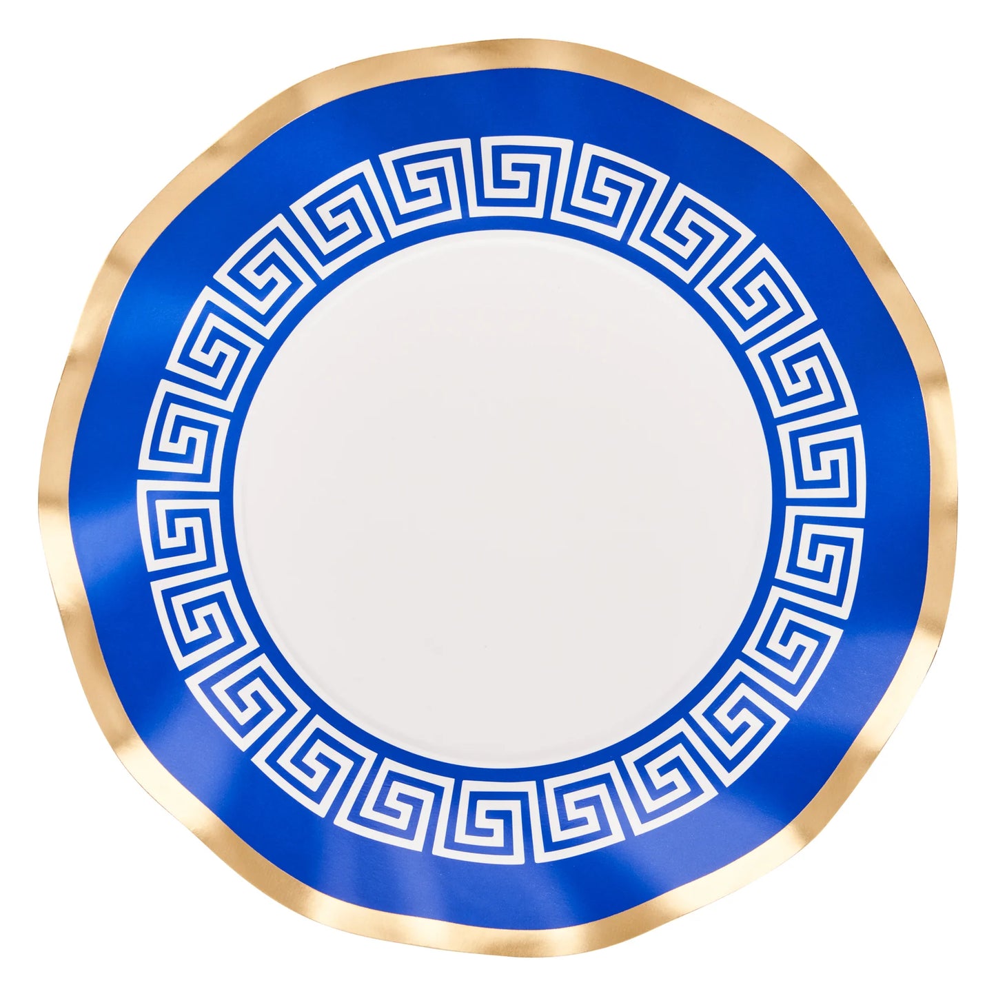 Greek Key 8in Salad/Dessert Plates 8ct