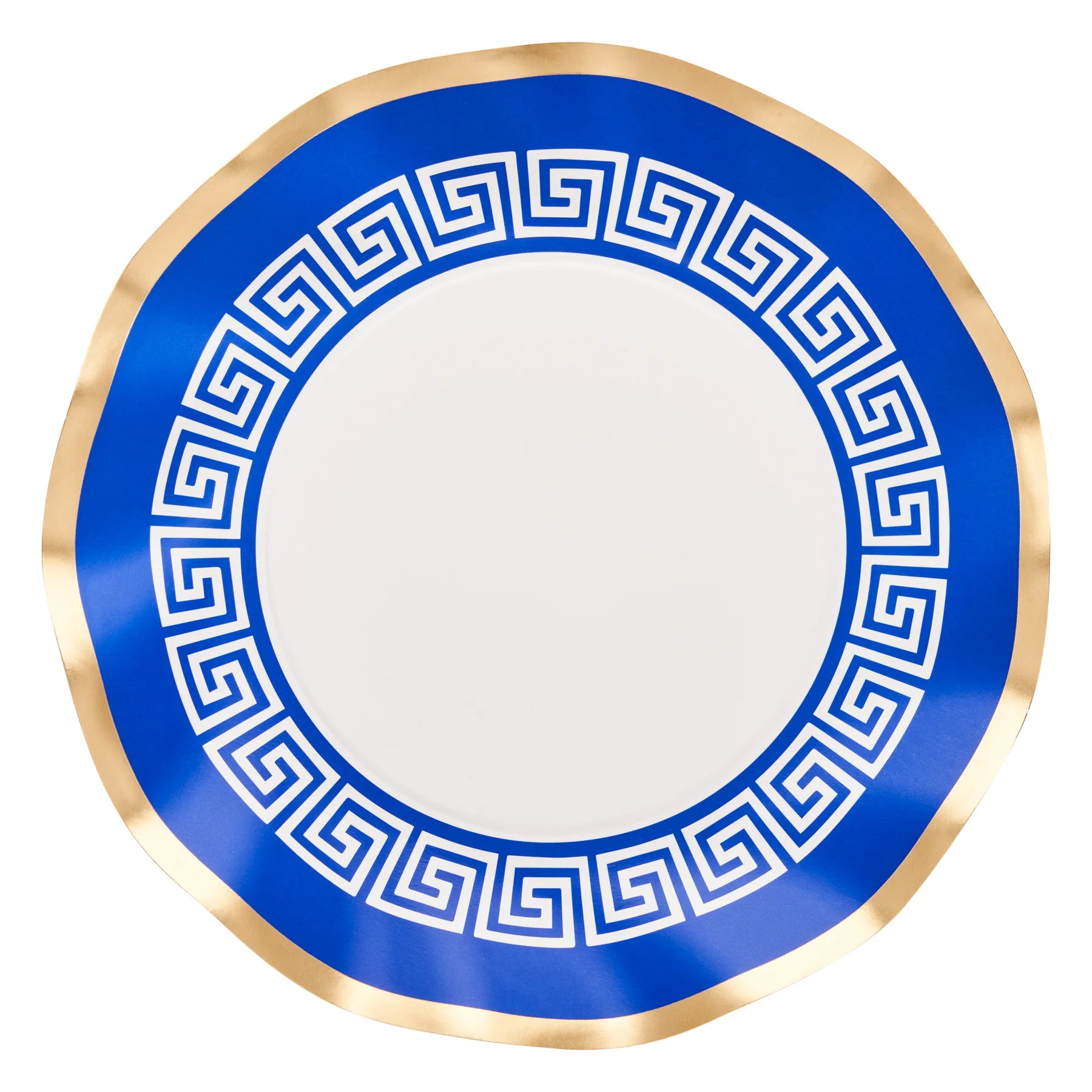 Greek Key 8in Salad/Dessert Plates 8ct