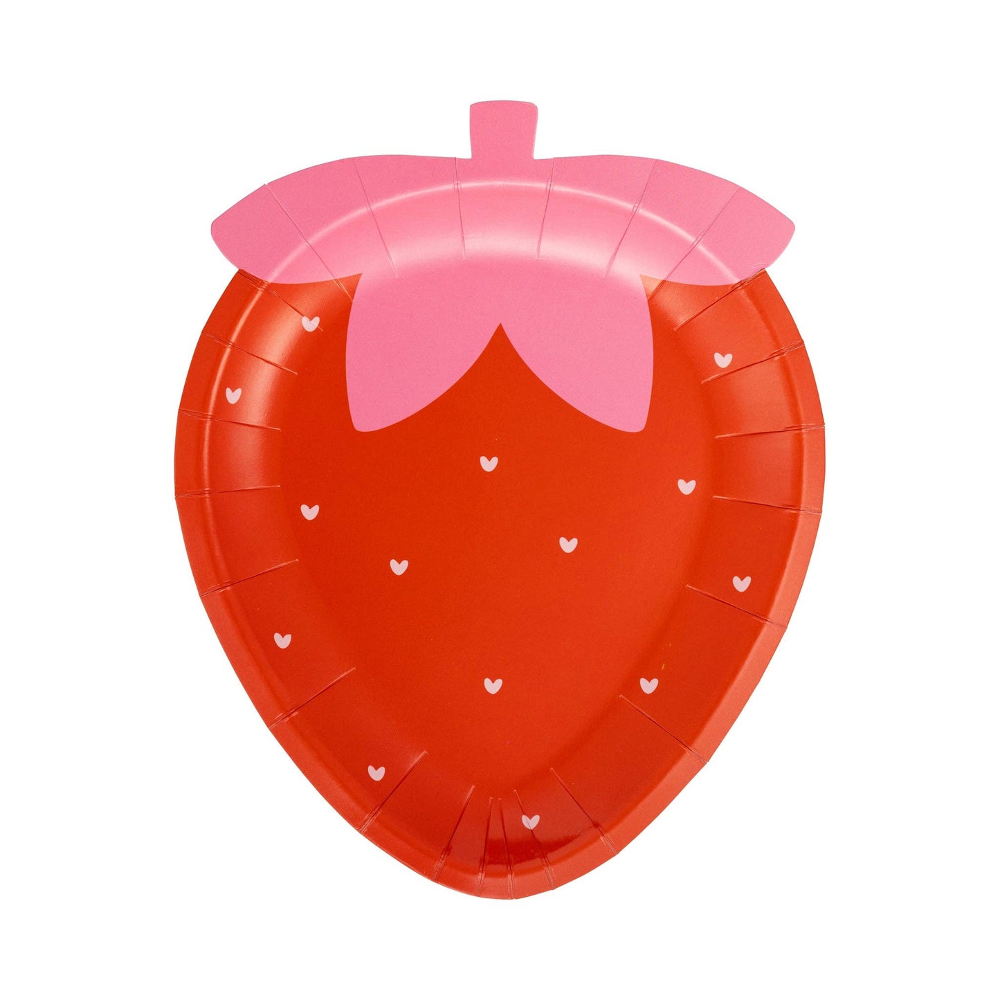 Strawberry Paper Plate 8ct
