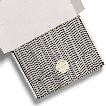 Black Stripe tissue paper