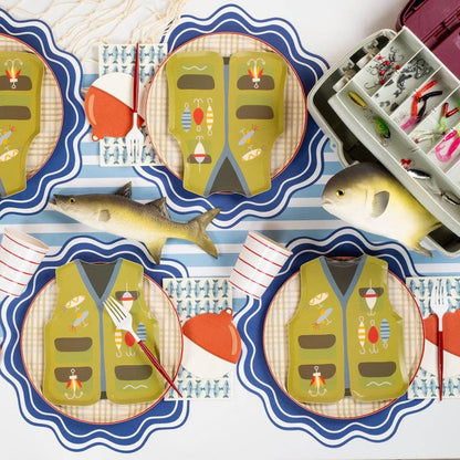Fish Pattern Guest Towels 16ct