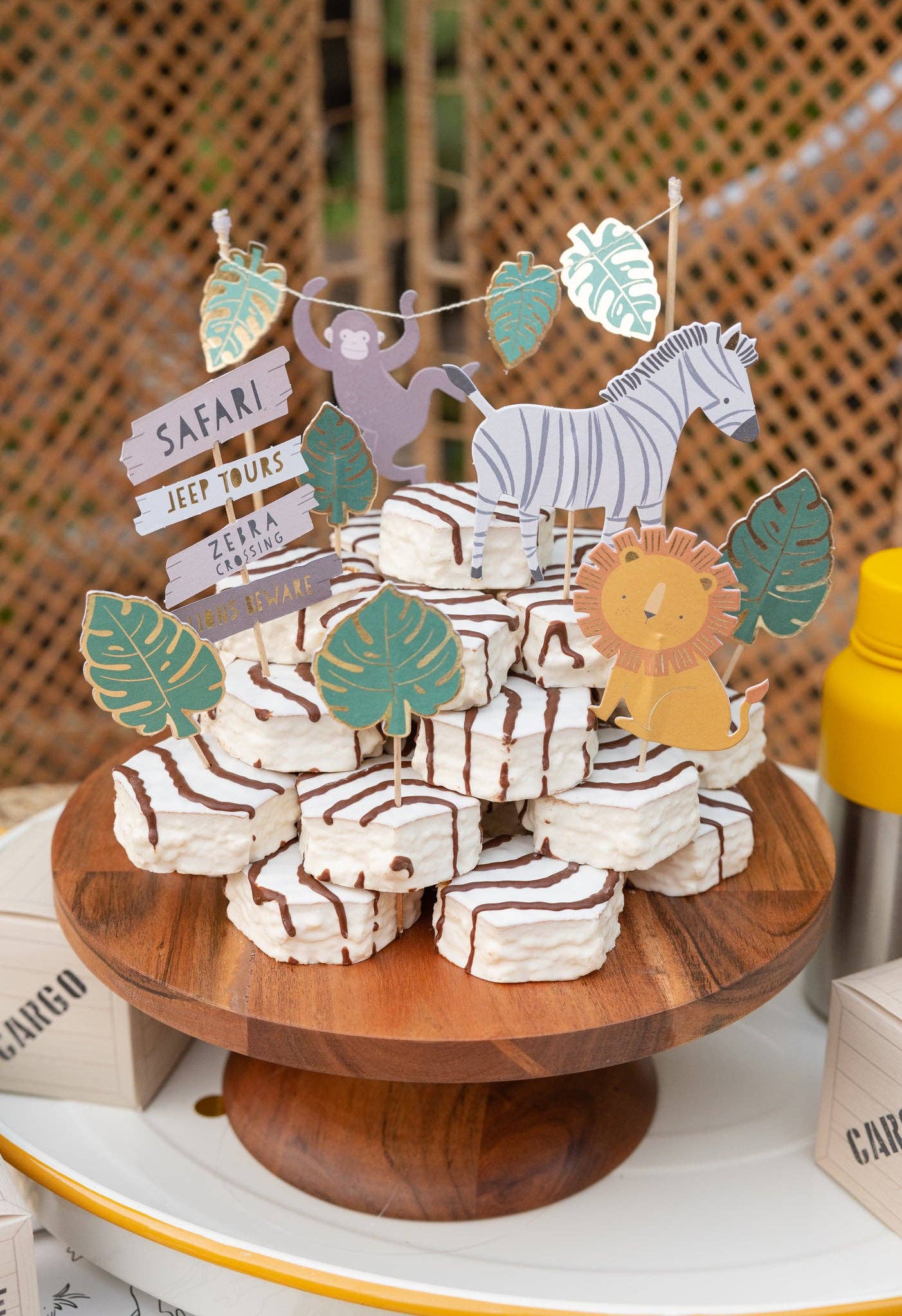 Safari Cake Topper Set 8ct
