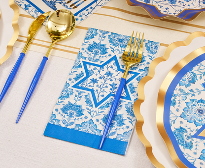 Hannukah Toile Guest Towels/20pk