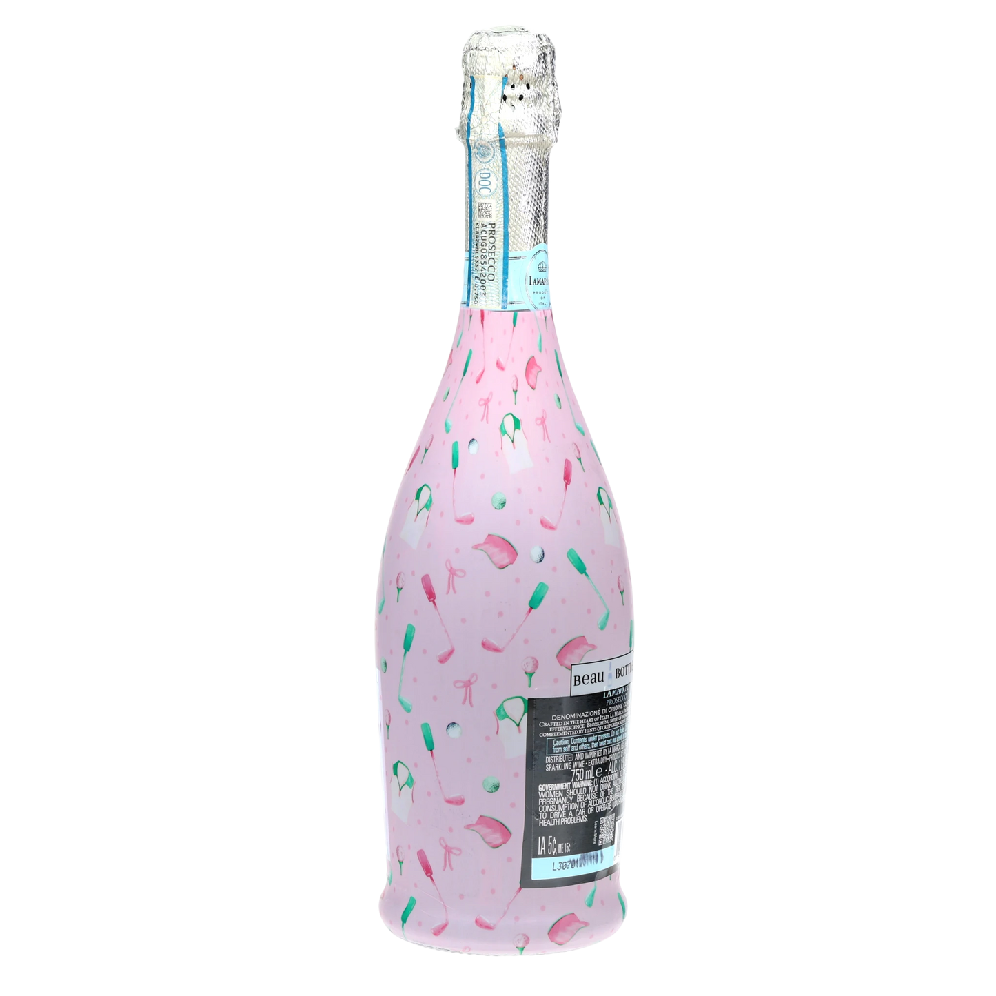 Beau Bottles Clubs & Ribbons- Prosecco Collection