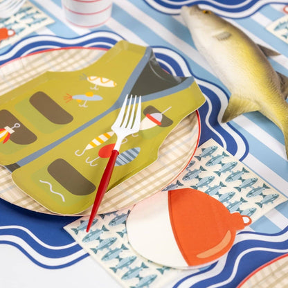 Fish Pattern Guest Towels 16ct