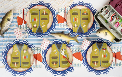 Fish Pattern Guest Towels 16ct