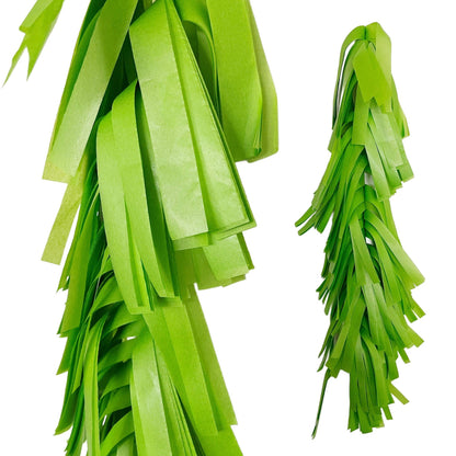Fringed Tissue Balloon Tassel ( Solid Colors)