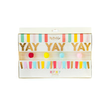 Hip Hip Hooray Mini Banner Set 3ct