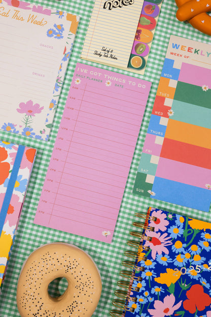 Weekly and Daily Planner Pads, I've Got Things to Do