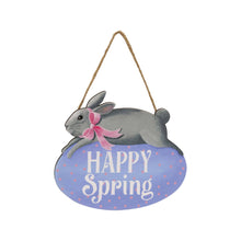 Happy Spring Bunny on Egg Hanger