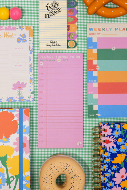 Weekly and Daily Planner Pads, I've Got Things to Do