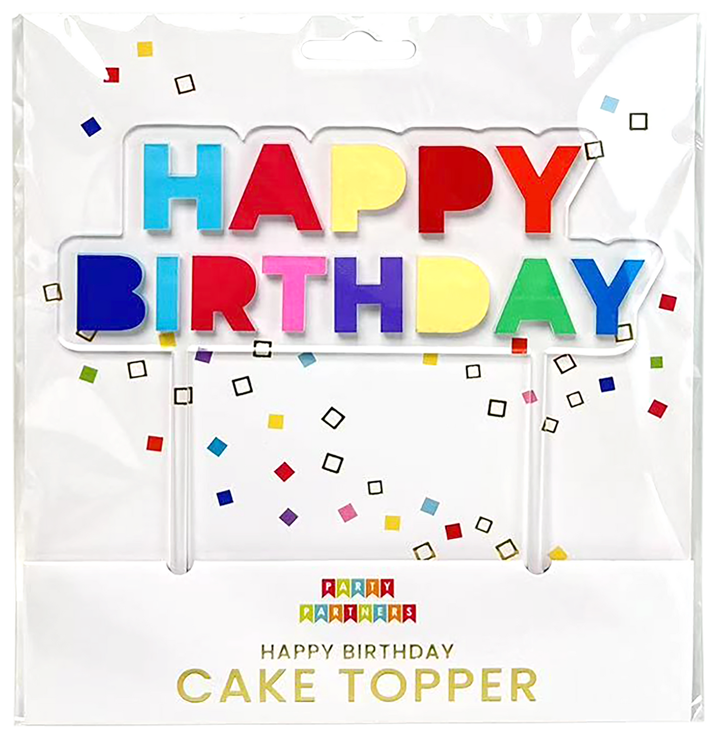 HB Layered Cake Topper
