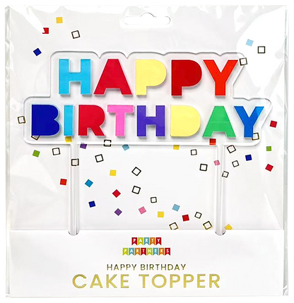 HB Layered Cake Topper