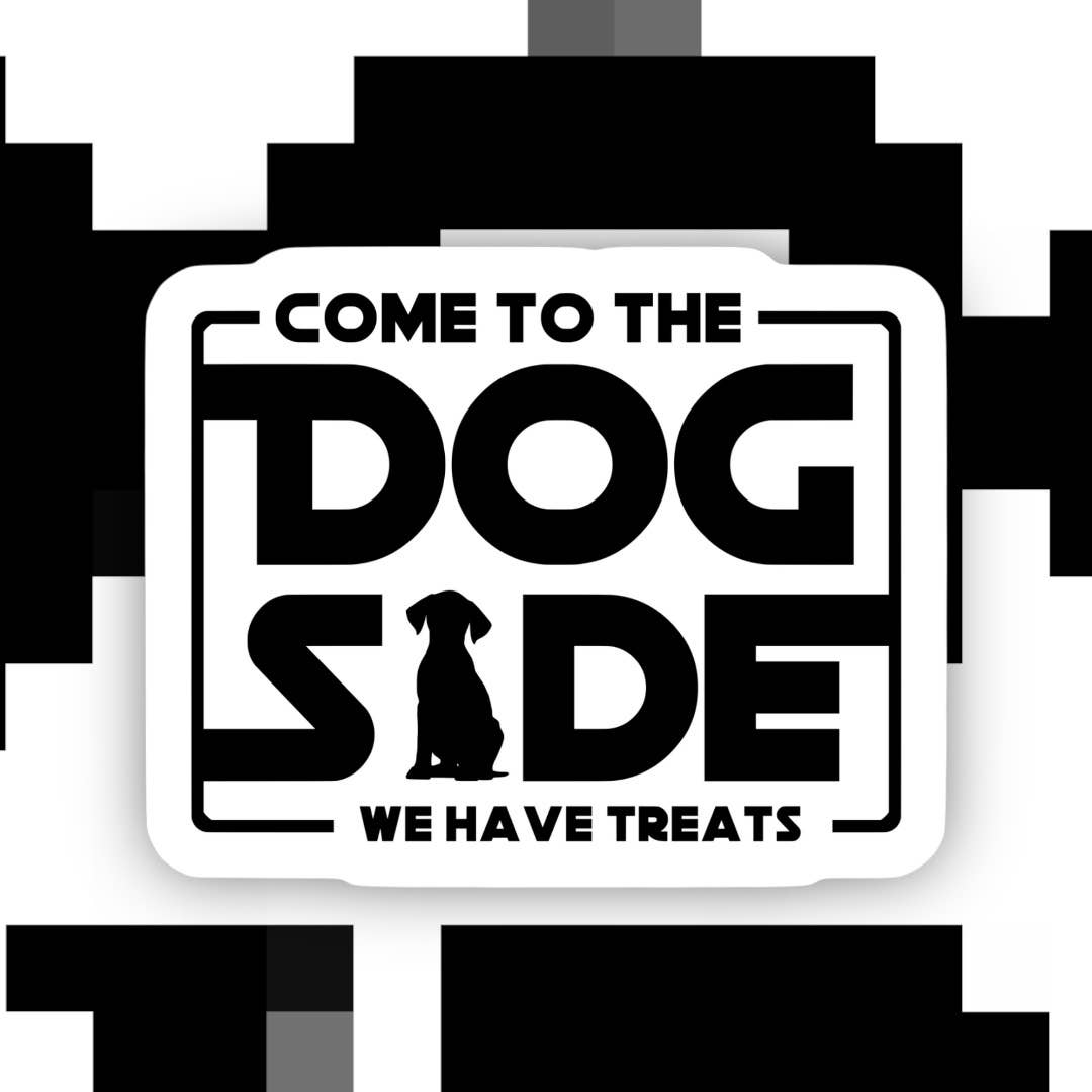 Come to the Dog Side Sticker