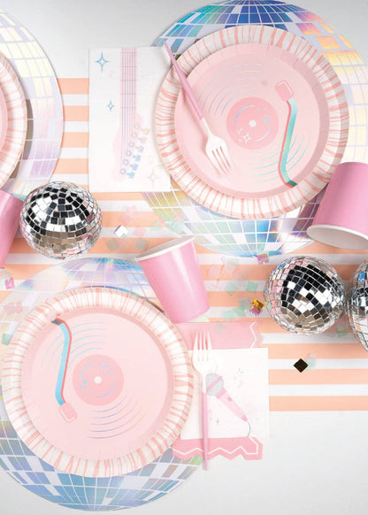 Pop Star Dance Party Microphone Cocktail Napkins 16ct