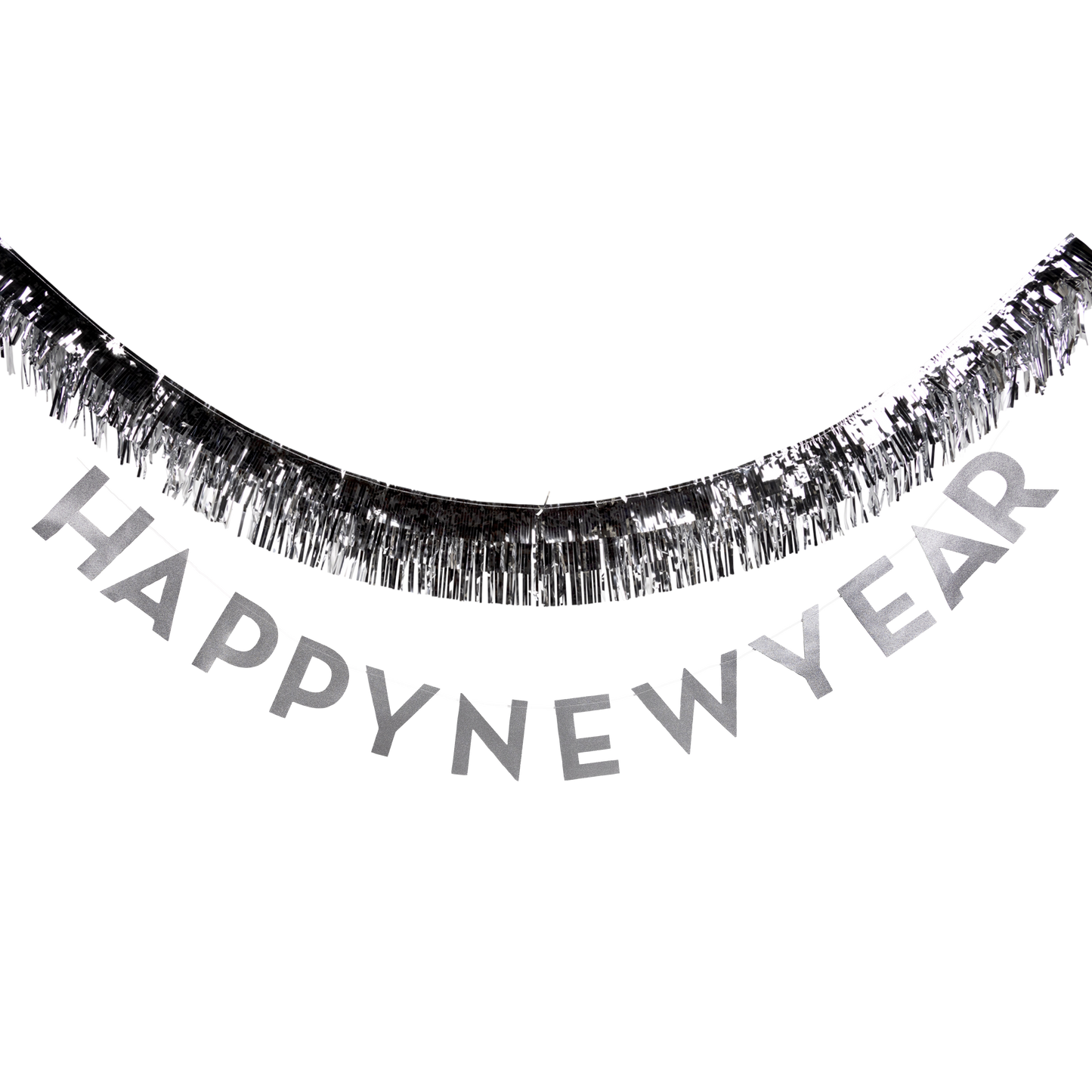 Happy New Year Fringed Banner Set