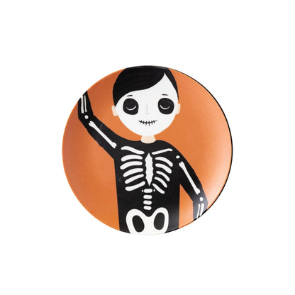 Trick or Treaters Reusable Bamboo Plate Set 4ct