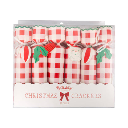 Plaid Christmas Crackers