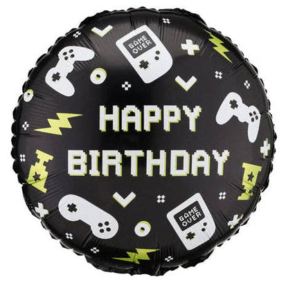 #031 Happy Birthday Gaming 18in Balloon
