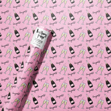 Congrats Champagne Wrapping Paper Roll