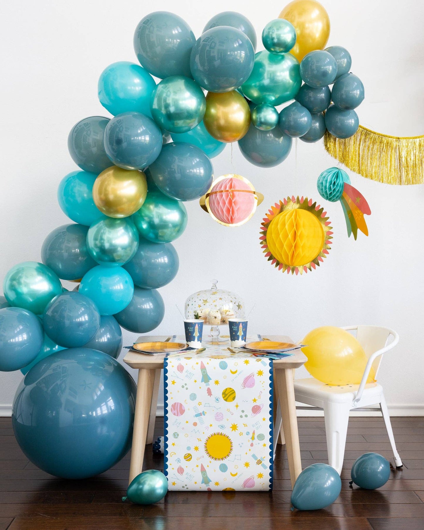Hanging Honeycomb Planets 3ct