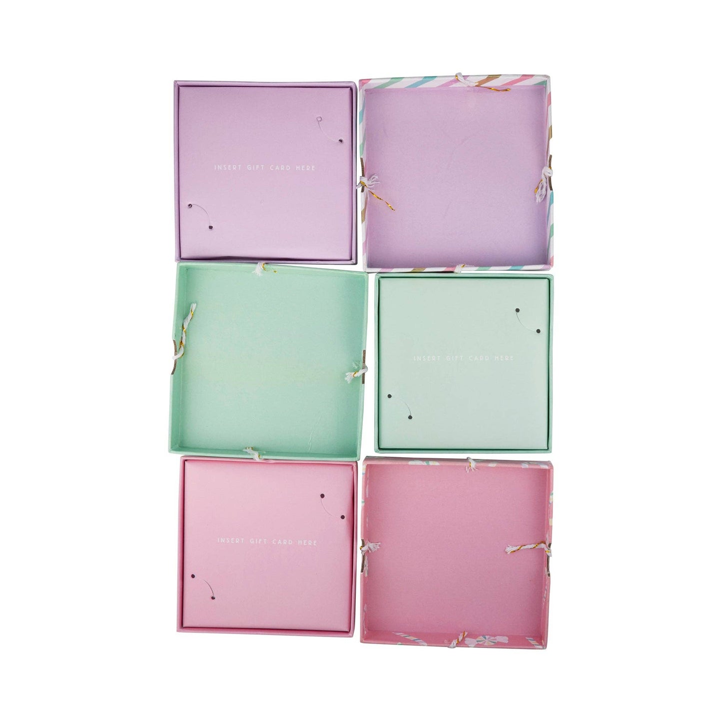 Gingerbread Train Gift Card Holder Box Set 3ct