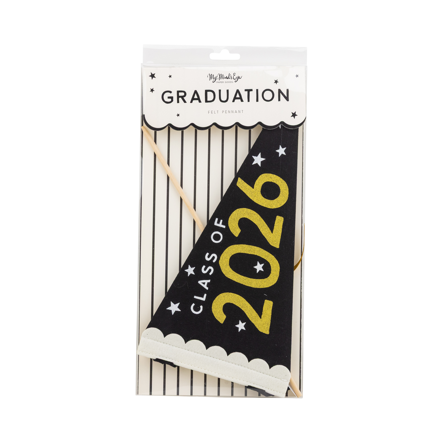 Class of 2026 Felt Pennant Banner