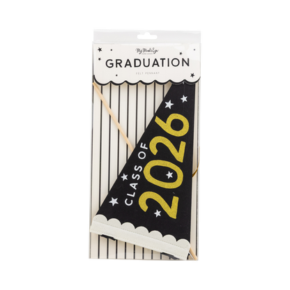 Class of 2026 Felt Pennant Banner